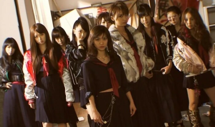 Японские женские банды «сукэбан»