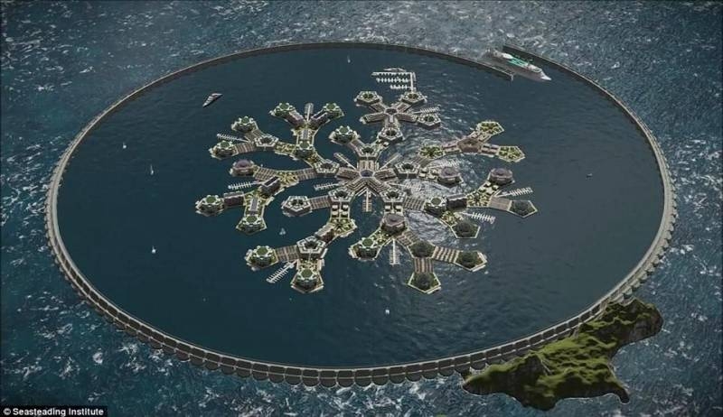 
«Плавучий остров мечты»: в Тихом океане появится независимая страна-остров                